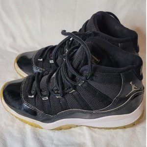Jordan 11 Retro Jubilee Kids Size 13C Used With Box 378039-011